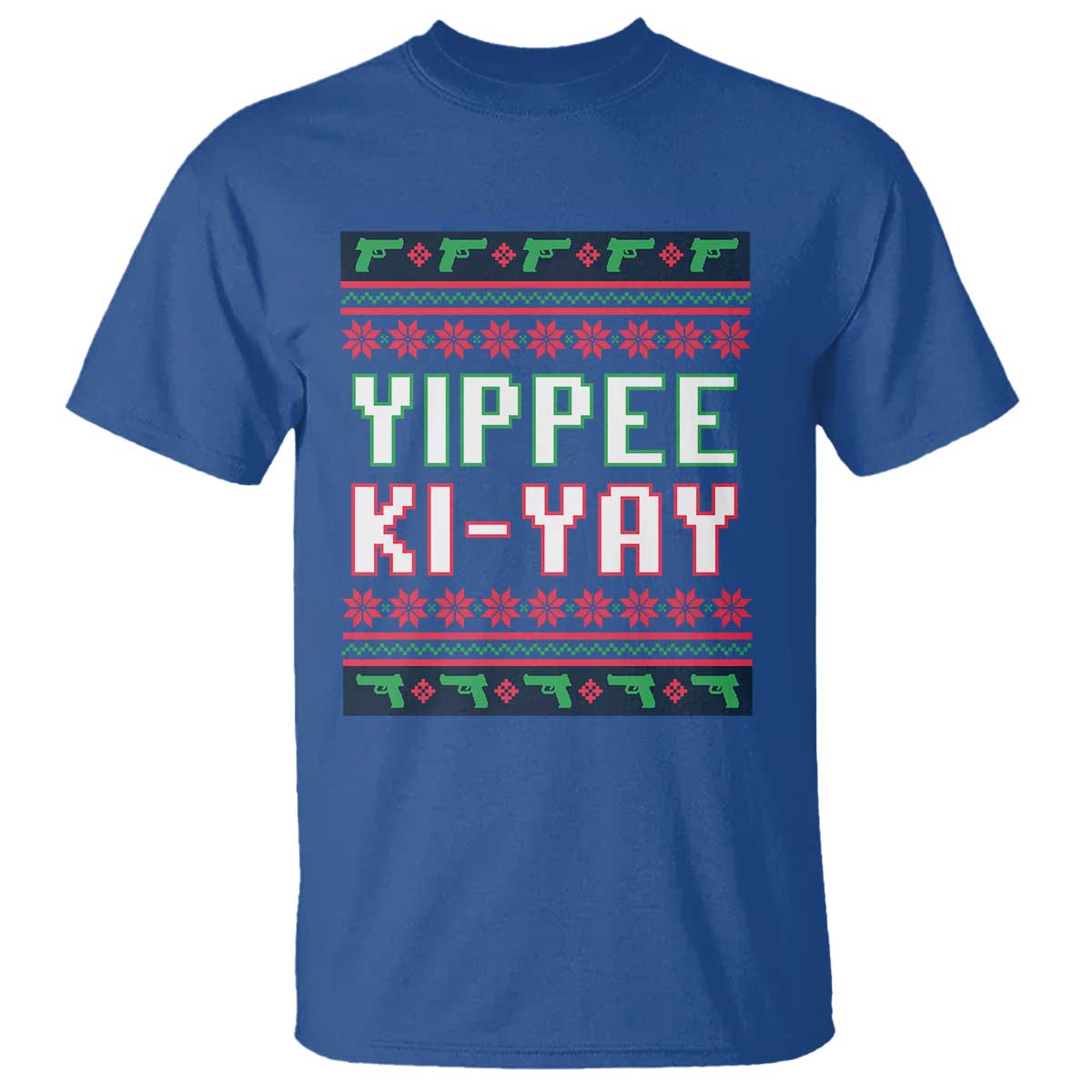 Funny Christmas Nakatomi Plaza Yipee Ki-Yay T Shirt - Wonder Print Shop