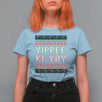 Funny Christmas Nakatomi Plaza Yipee Ki-Yay T Shirt For Women - Wonder Print Shop