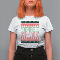 Funny Christmas Nakatomi Plaza Yipee Ki-Yay T Shirt For Women - Wonder Print Shop