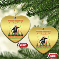 Xmas Nakatomi Plaza Christmas Ornament It's Not Christmas Until Hans Gruber Falls - Wonder Print Shop