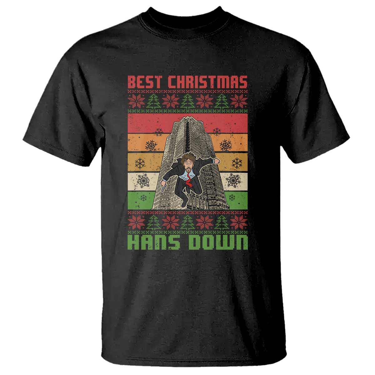 Best Christmas Hans Down Nakatomi 1988 T Shirt - Wonder Print Shop