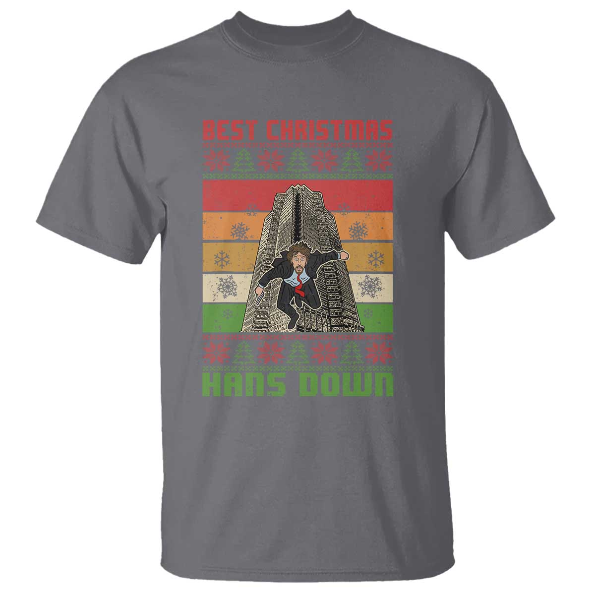 Best Christmas Hans Down Nakatomi 1988 T Shirt - Wonder Print Shop