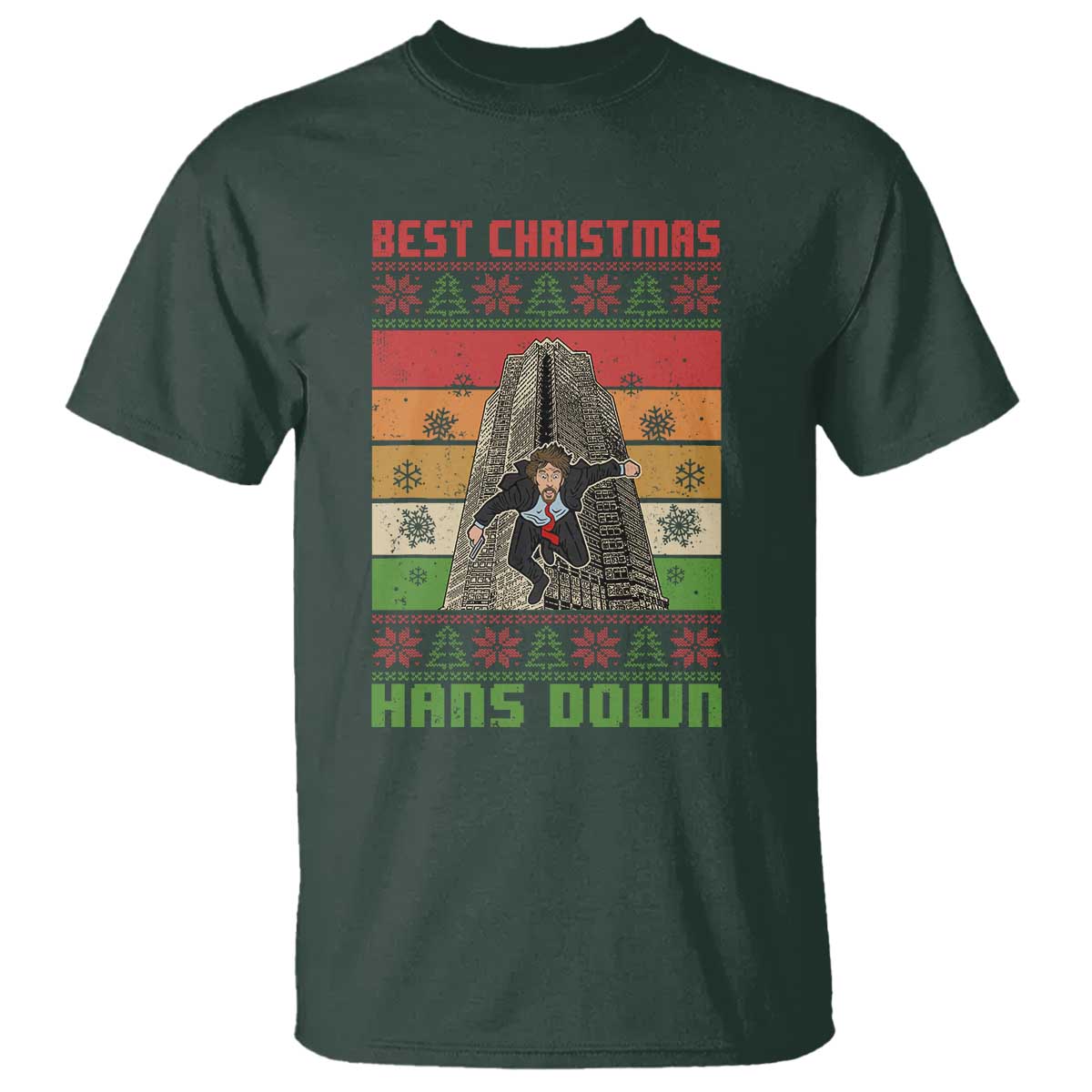 Best Christmas Hans Down Nakatomi 1988 T Shirt - Wonder Print Shop