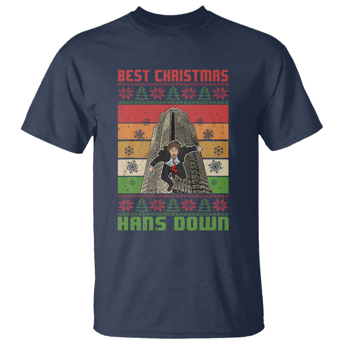Best Christmas Hans Down Nakatomi 1988 T Shirt - Wonder Print Shop