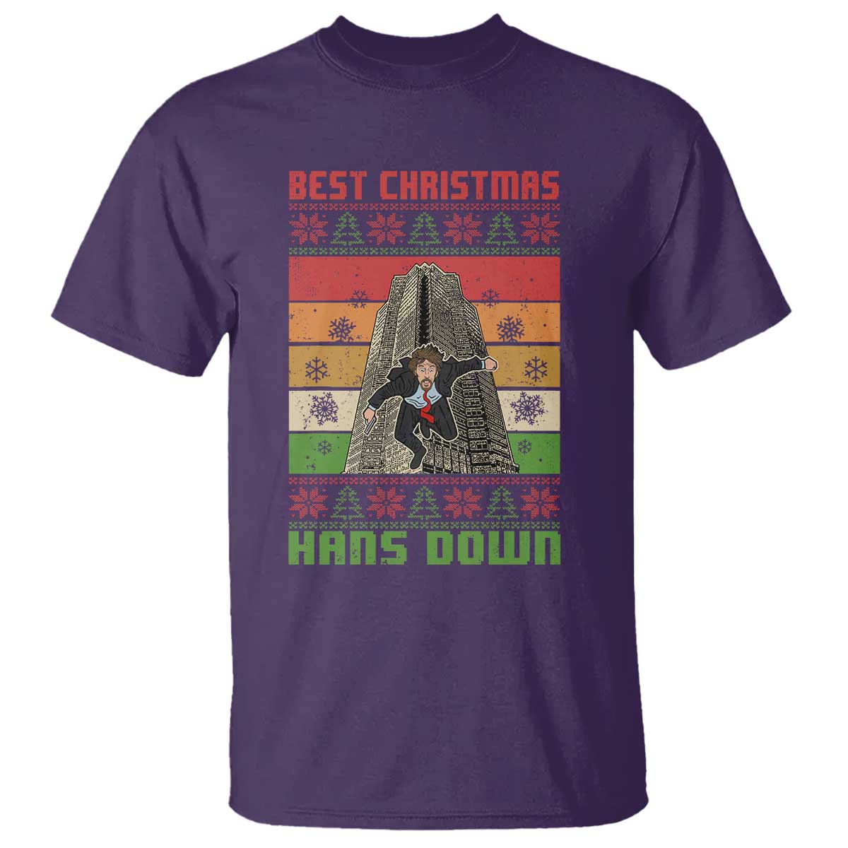 Best Christmas Hans Down Nakatomi 1988 T Shirt - Wonder Print Shop
