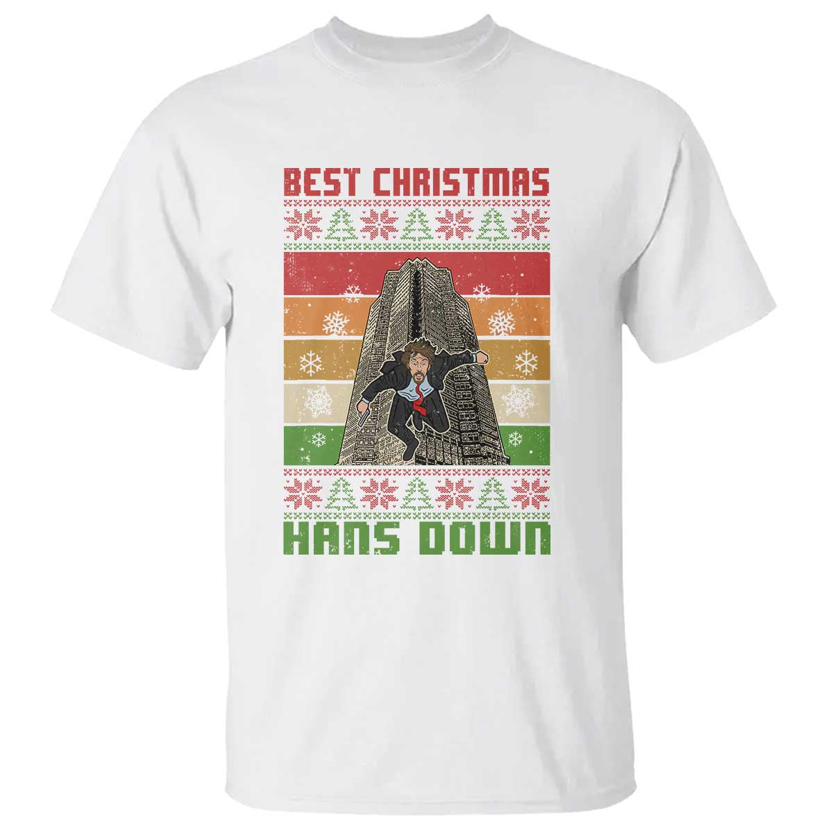 Best Christmas Hans Down Nakatomi 1988 T Shirt - Wonder Print Shop