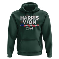 Harris Won 2024 Hoodie US President American Firework Patriotic