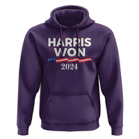 Harris Won 2024 Hoodie US President American Firework Patriotic