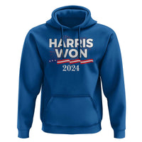 Harris Won 2024 Hoodie US President American Firework Patriotic