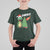 Funny Dinosaurs Extinction Santa Ugly Christmas T Shirt For Kid - Wonder Print Shop