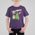 Funny Dinosaurs Extinction Santa Ugly Christmas T Shirt For Kid - Wonder Print Shop