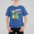 Funny Dinosaurs Extinction Santa Ugly Christmas T Shirt For Kid - Wonder Print Shop