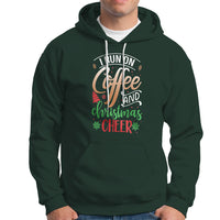 I Run On Coffee And Christmas Cheer Hoodie - Wonder Print Shop