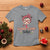 Candy Cane Cutie Christmas Cute Girl Kid Messy Bun T Shirt - Wonder Print Shop