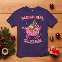 Sleigh Girl Sleigh Christmas Groovy Gingerbread Man Xmas Holidays T Shirt - Wonder Print Shop