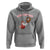 Christmas Baseball Hoodie Funny Santa Playing Baseball Merry Christmas