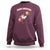Christmas Baseball Sweatshirt Funny Santa Playing Baseball Merry Christmas - Wonder Print Shop