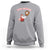 Christmas Baseball Sweatshirt Funny Santa Playing Baseball Merry Christmas - Wonder Print Shop