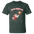Christmas Baseball T Shirt Funny Santa Playing Baseball Merry Christmas - Wonder Print Shop