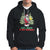 Christmas Sport Hoodie Eat Dink Be Merry Santa Claus Pickleball - Wonder Print Shop