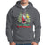 Christmas Sport Hoodie Eat Dink Be Merry Santa Claus Pickleball - Wonder Print Shop