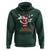 Christmas Bowling Hoodie Funny Santa Playing Bowling Merry Christmas