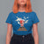 Christmas Bowling T Shirt For Women Funny Santa Playing Bowling Merry Christmas - Wonder Print Shop