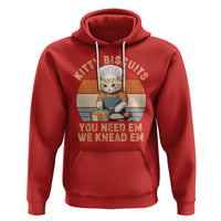 Kitty Biscuits You Need Em We Knead Em Vintage Hoodie - Wonder Print Shop