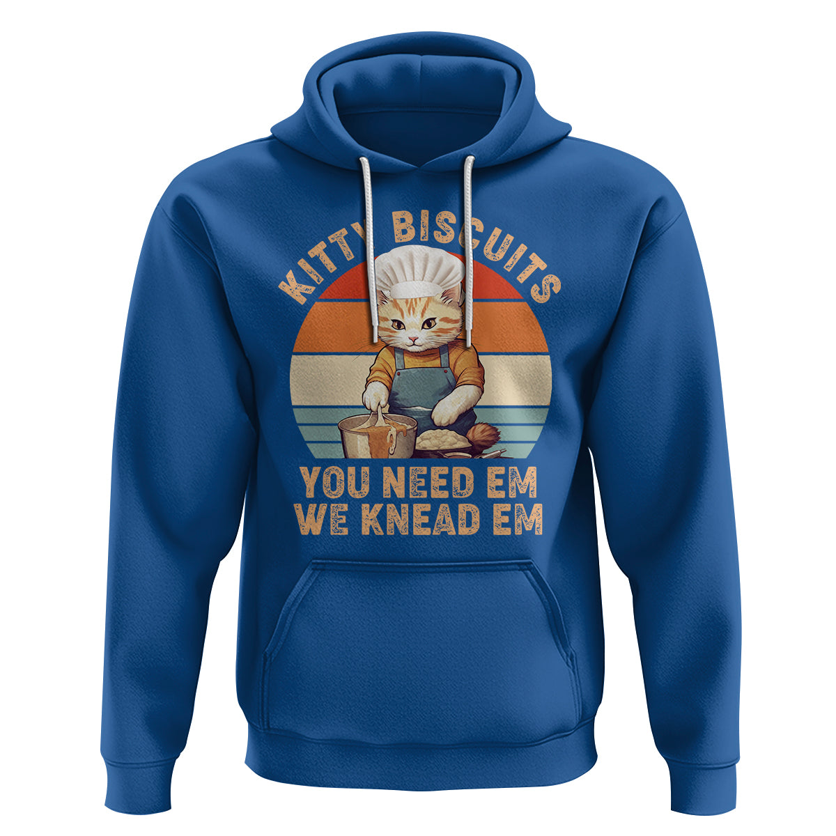 Kitty Biscuits You Need Em We Knead Em Vintage Hoodie - Wonder Print Shop
