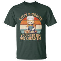 Kitty Biscuits You Need Em We Knead Em Vintage T Shirt - Wonder Print Shop