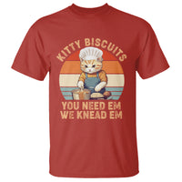 Kitty Biscuits You Need Em We Knead Em Vintage T Shirt - Wonder Print Shop