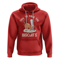 Cute Kitty Time To Make The Biscuits Cat Lover Hoodie - Wonder Print Shop