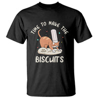 Cute Kitty Time To Make The Biscuits Cat Lover T Shirt - Wonder Print Shop