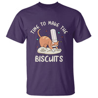 Cute Kitty Time To Make The Biscuits Cat Lover T Shirt - Wonder Print Shop