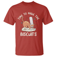 Cute Kitty Time To Make The Biscuits Cat Lover T Shirt - Wonder Print Shop