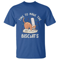 Cute Kitty Time To Make The Biscuits Cat Lover T Shirt - Wonder Print Shop