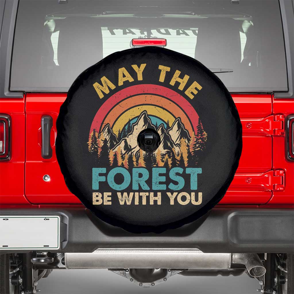 Nature Lover Spare Tire Cover May The Forest Be With You Earth Day