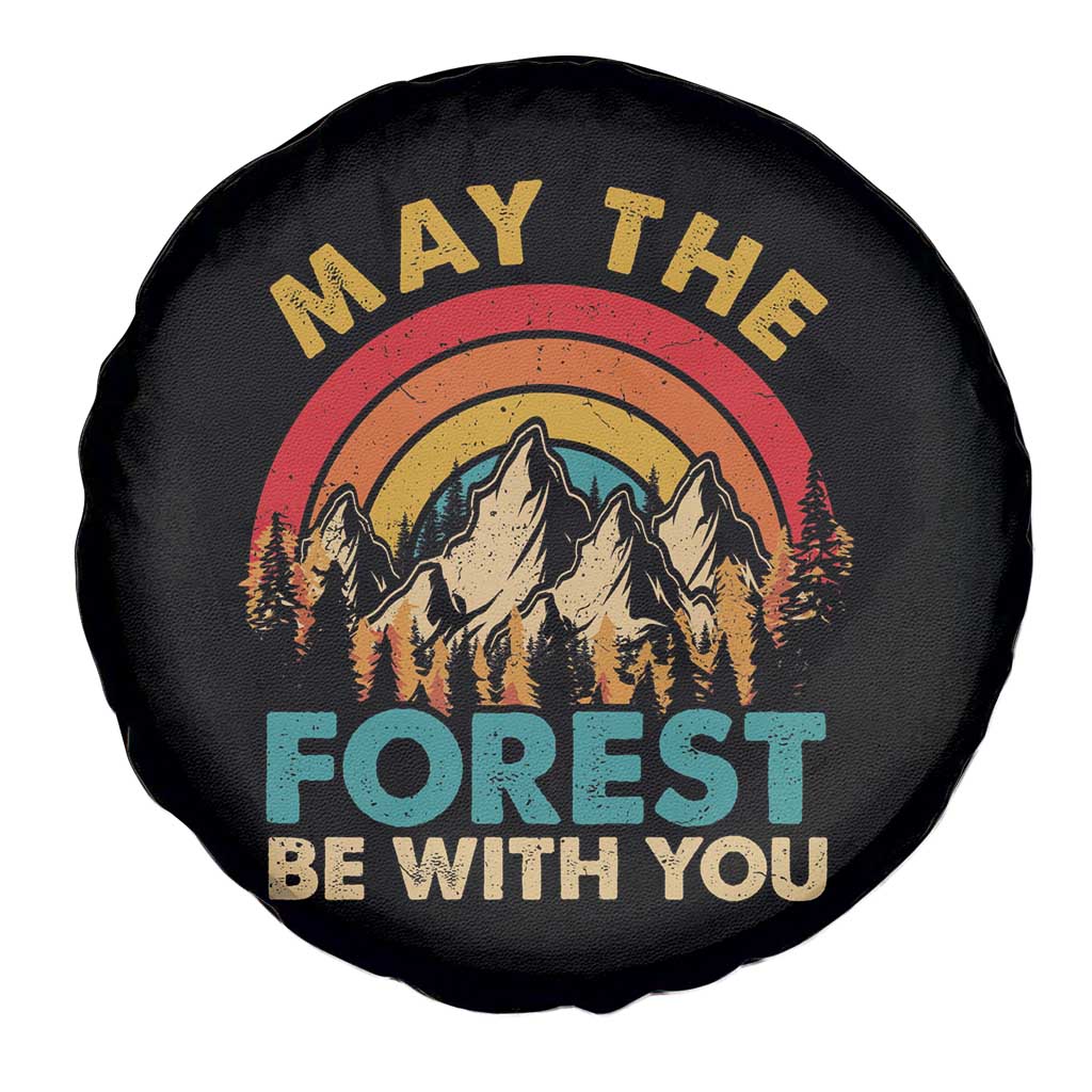 Nature Lover Spare Tire Cover May The Forest Be With You Earth Day