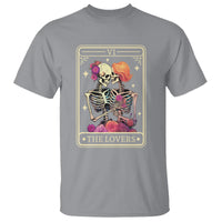 The Lovers Goth Tie Dye Kissing Lesbian Skeletons T Shirt - Wonder Print Shop