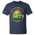 Funny Xmas Dumpster Fire T Shirt This Little Light Of Mine Unicorn Rainbow - Wonder Print Shop