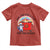 Funny Xmas Dumpster Fire Toddler T Shirt Hope You Have The Year You Deserve Santa Raccoon