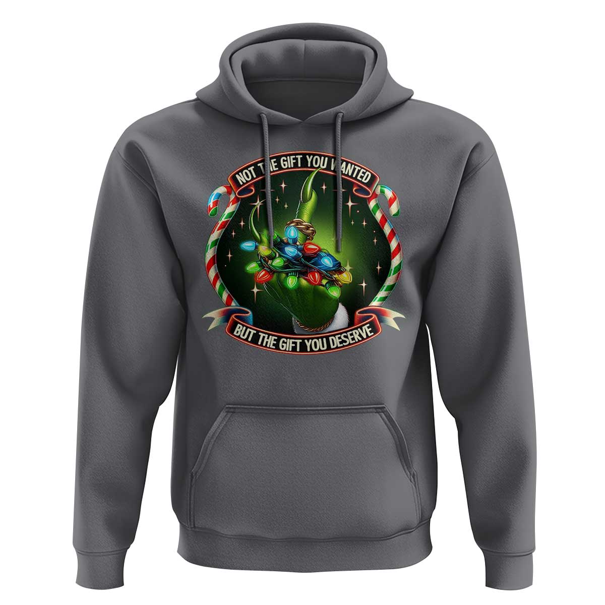 Funny Xmas Hoodie Not The Gift You Wanted But The Gift You Deserve