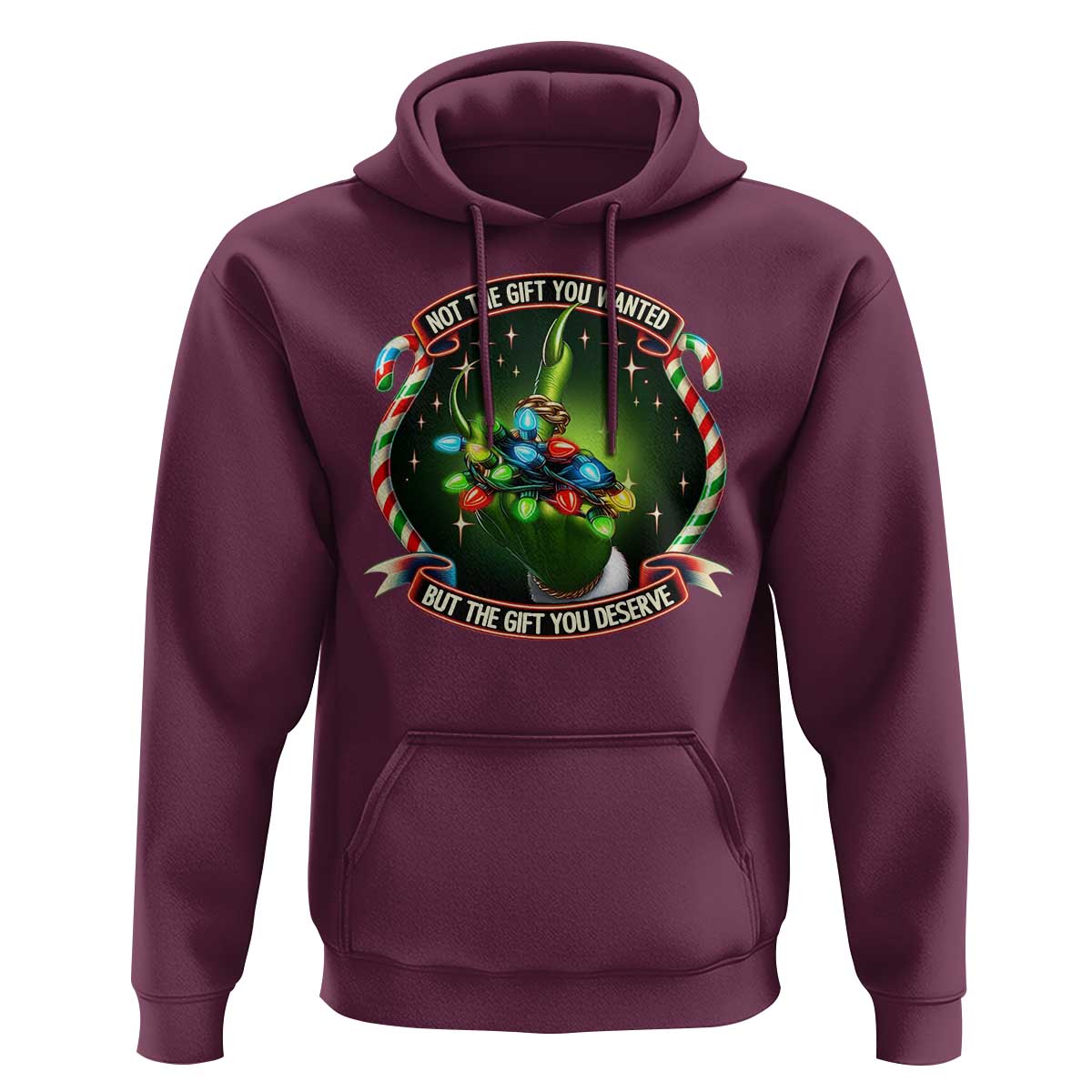 Funny Xmas Hoodie Not The Gift You Wanted But The Gift You Deserve
