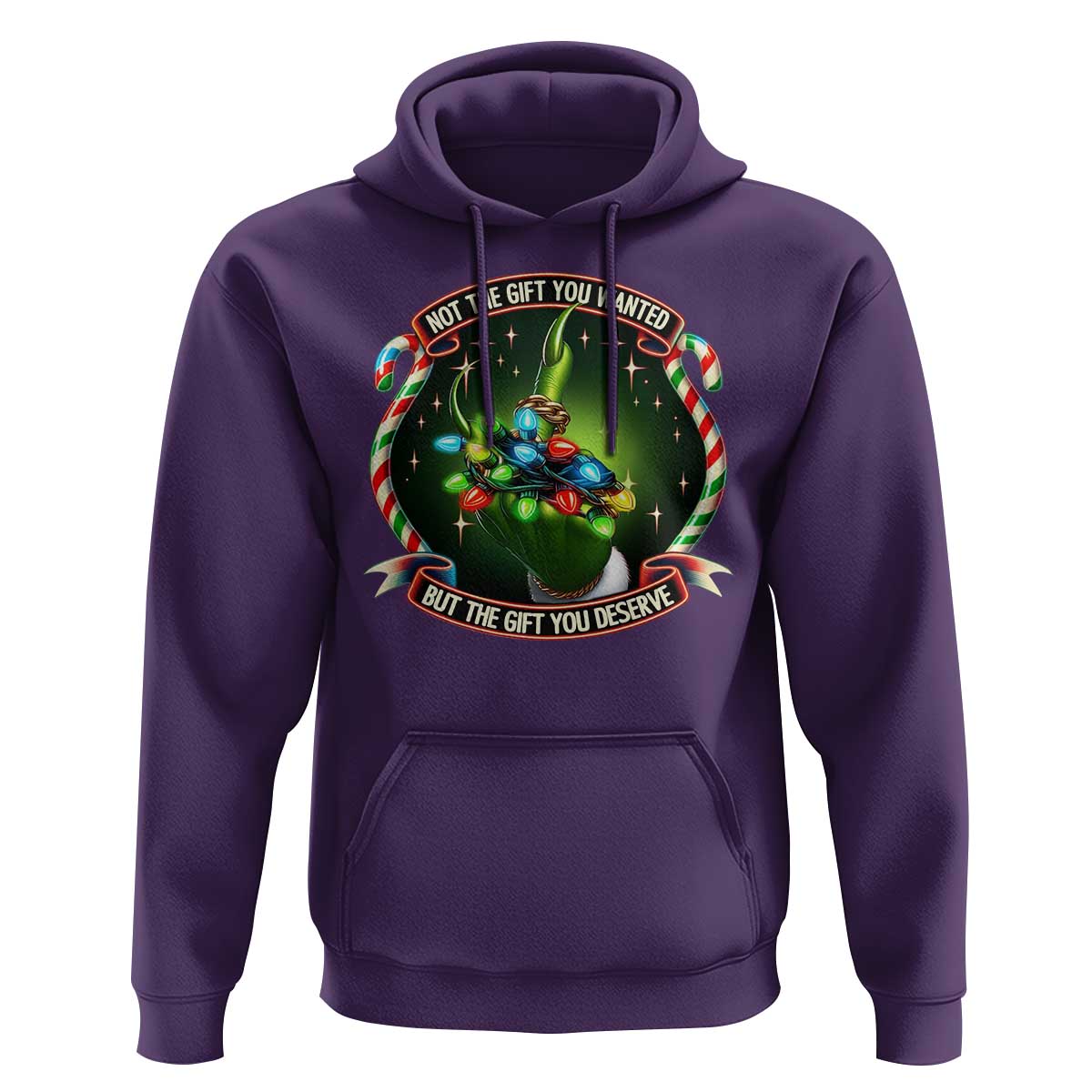 Funny Xmas Hoodie Not The Gift You Wanted But The Gift You Deserve