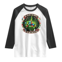 Funny Xmas Raglan Shirt Not The Gift You Wanted But The Gift You Deserve