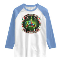 Funny Xmas Raglan Shirt Not The Gift You Wanted But The Gift You Deserve