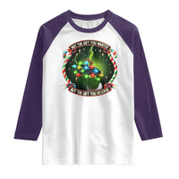 Funny Xmas Raglan Shirt Not The Gift You Wanted But The Gift You Deserve