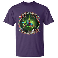 Funny Xmas T Shirt Not The Gift You Wanted But The Gift You Deserve - Wonder Print Shop