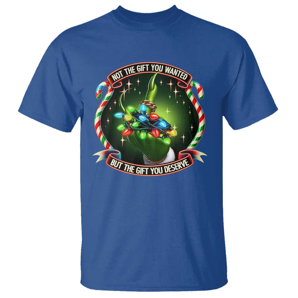 Funny Xmas T Shirt Not The Gift You Wanted But The Gift You Deserve - Wonder Print Shop