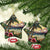 Beach Hibiscus Hawaii 2024 Christmas Ornament - Wonder Print Shop